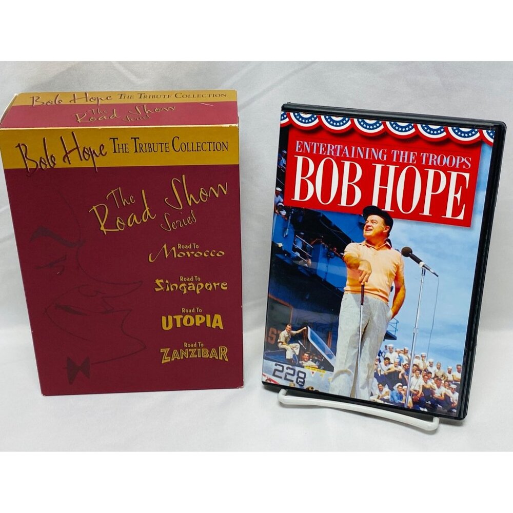 Bob Hope The Tribute Collection DVD Set + Entertaining The Troops